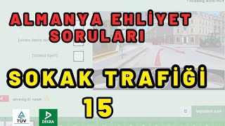 Sokak Trafiği 15  Trafik Kazaları  Almanya Ehliyet Sınavı Soruları 2024 [upl. by Hgieloj]