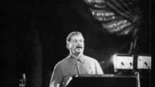 Выступление Сталина 1937 год Stalin speech 1937 [upl. by Kiley805]