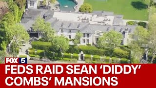 Feds raid Sean ‘Diddy’ Combs’ mansions [upl. by Sima]