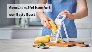 Gemüseraffel Komfort  Produkt von Betty Bossi [upl. by Eilasor376]