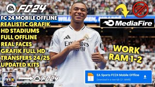 FIFA 16 mod EA Sports FC24 Android offlineNew KitsTransfers 2425Works in 1gb RamFiFA 16 mod 24 [upl. by Lyrej]