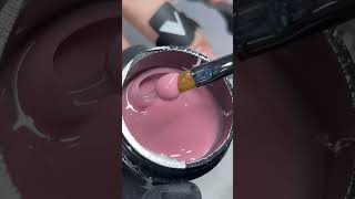 Gel application technique for long nails nail nailsalon nailtech [upl. by Lemak]