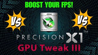 What Is The BEST GPU Overclocking Software [upl. by Enneyehs]