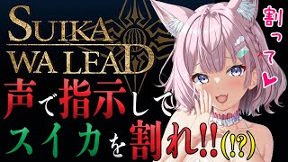 【 SUIKAWA LEAD 】声で指示厨してスイカを割るRPG！？？？【博衣こよりホロライブ】 [upl. by Nowtna]