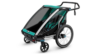 Multisport trailer  Thule Chariot Lite [upl. by Cumine]