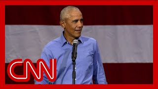 Obama slams Trump for hurricane misinformation at campaign rally in Pennsylvania for Harris [upl. by Ecinom]