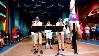 Stars And Stripes Forever with the Allure Of The Seas Orchestra [upl. by Eirak]