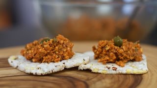 Vegan Steak Tartare Recipe  No meat No fat Amazing [upl. by Irabaj939]