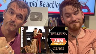 Tere Bina  Guru  Aishwarya Rai Abhishek Bachchan  A R Rahman REACTION [upl. by Aleunam332]