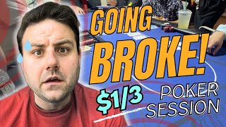 Splashy 13 Game Leaves Me BROKE Got Steamrolled at Penthouse Home Game Poker Vlog 10 [upl. by Landon]