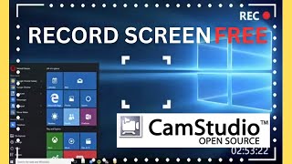 How to record your computer screen with camstudio 2024 [upl. by Lime]