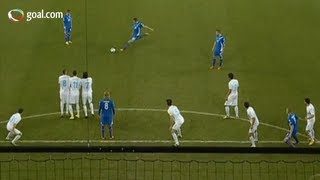 Stunning free kick  Sigurdsson [upl. by Asserac]