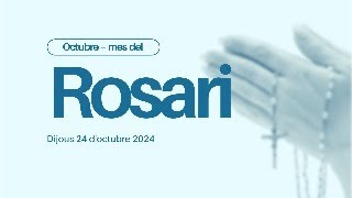 Octubre  mes del Rosari 24 doctubre 2024 [upl. by Worthy221]