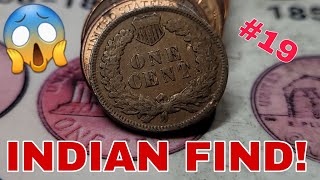 INDIAN HEAD PENNY FOUND AND SO MUCH MORE  COIN ROLL HUNTING PENNIES HUNT AND FILL 19 [upl. by Mcintosh]