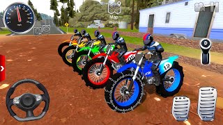 Motocross Dirt Bikes driving Extreme OffRoad 7  Offroad Outlaws motor bike Game Android Gameplay [upl. by Siva]