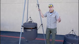 Burch Barrel BBQ Feature Demonstration [upl. by Nezam]