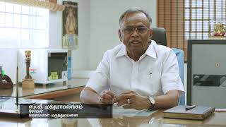 Velammal Hospital Chairman speech [upl. by Alisha]