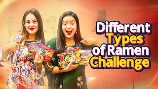 ঝাল নুডুলস খাওয়ার প্রতিযোগিতা  Ramen Challenge  Borna Hossain  Ritu Hossain [upl. by Goetz]