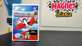 Magnet Racer Experiment Kit  Unboxing and Test Peephole View Toys [upl. by Sicular]