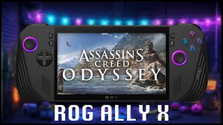 Assassins Creed Odyssey Asus ROG Ally X Gameplay [upl. by Ademordna880]