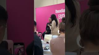 Huda Beauty Easy Blur Masterclass in Los Angeles💕  Huda Beauty Easy Blur Foundation 510  Makeup [upl. by Licec93]