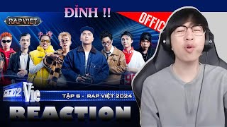 Rap Việt 2024 Tập 6  ViruSs Reaction [upl. by Assilev]