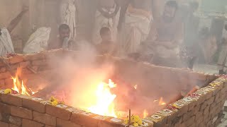 Chandi homam at chromepet padasala on 061024 ongoing join at 1245 for purnahudhi [upl. by Junji]