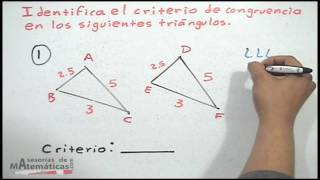 Triángulos congruentes│ejercicio 1 [upl. by Onivag]