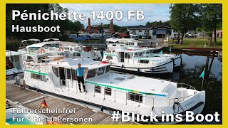 Pénichette Flying Bridge 1400 von Locaboat  Bootsbesichtigung [upl. by Dawn]