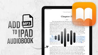 How to Add Mp3 File to iPad Audiobook tutorial [upl. by Peppard192]