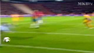 Milan Jovanovic Match Compilation V Romania Liverpool Linked Player [upl. by Pearline]