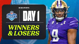 BIGGEST Winners amp Losers From Day 1 of the 2024 NFL Draft I CBS Sports [upl. by Ignacio159]