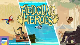 Fledgling Heroes Apple Arcade iPad Gameplay Part 1 by Subtle Boom [upl. by Analra982]