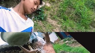 village life is so hard 😔 PLZ 🥺 like and subscribe my 🥺YouTube channel sandesh rai vlog [upl. by Olin]