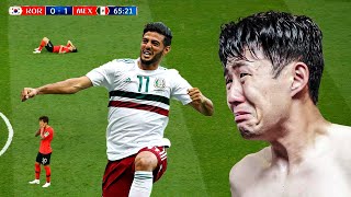 El día que MÉXICO hizo LLORAR a SON y a TODA la Selección Coreana [upl. by Norwood552]