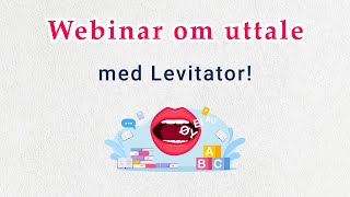 Webinar om uttale norsk språk norskkurs norwegian skolen school Norge languagelearning [upl. by Yornek692]