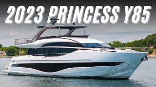 2023 Princess Yachts Y85  7895000 [upl. by Kcirdlek]