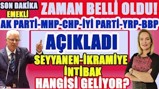 CANLI Zaman Belli Oldu Seyyanenİntibakİkramiye Hangisi Geliyor [upl. by Enimisaj544]