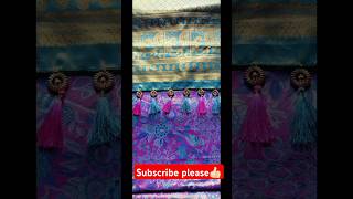 చీర కుచ్చులు saree tasselslatest trendy saree tassels very simple [upl. by Jorge626]