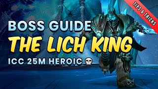 The Lich King 25man HC boss guide  Icecrown Citadel [upl. by Ahsinnod]