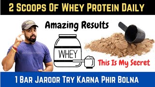 What Will Happen To Your HEIGHT GROWTH Or Muscles If You Take 2 Scoop Of WHEY PROTEIN POWDER Daily [upl. by Feerahs]