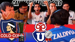 REACCION COLO COLO CAMPEON 1CHUNCHO [upl. by Lainahtan711]