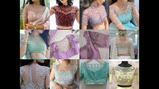 Net maggam work blouse designs [upl. by Pliske154]