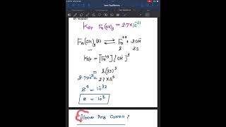 IONIC EQUILIBRIUM CLASS 11  TRICKY QUESTION ionicequilibrium shorts youtubeshorts jee neet [upl. by Yzus152]