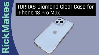 TORRAS Diamond Clear Case for iPhone 13 Pro Max [upl. by Meares]