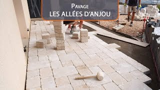 Pavage  LES ALLEES DANJOU [upl. by Bern]