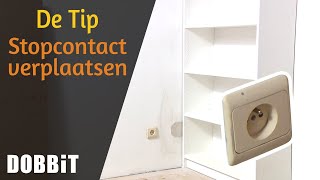 De Tip  Stopcontact verplaatsen [upl. by Ahtekal]