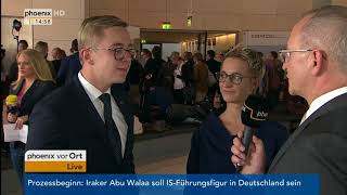 Philipp Amthor und Nadine Schön im Gespräch mit Erhard Scherfer am 260917 [upl. by Leta]