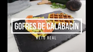 GOFRES KETO DE CALABACÍN FACIL 🤩  KETO EVENTOS  DIETA KETO [upl. by Adnalram]