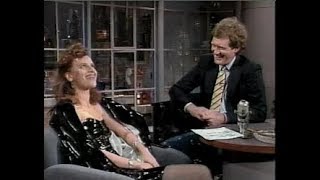 Sandra Bernhard Collection on Letterman Part 2 of 3 198688 [upl. by Domeniga]